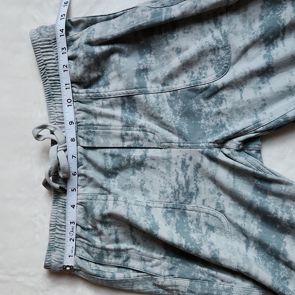 Athleta, Farallon Lounge, Casual Jogger Pants, Sz M, Green Camouflage - Picture 6 of 9